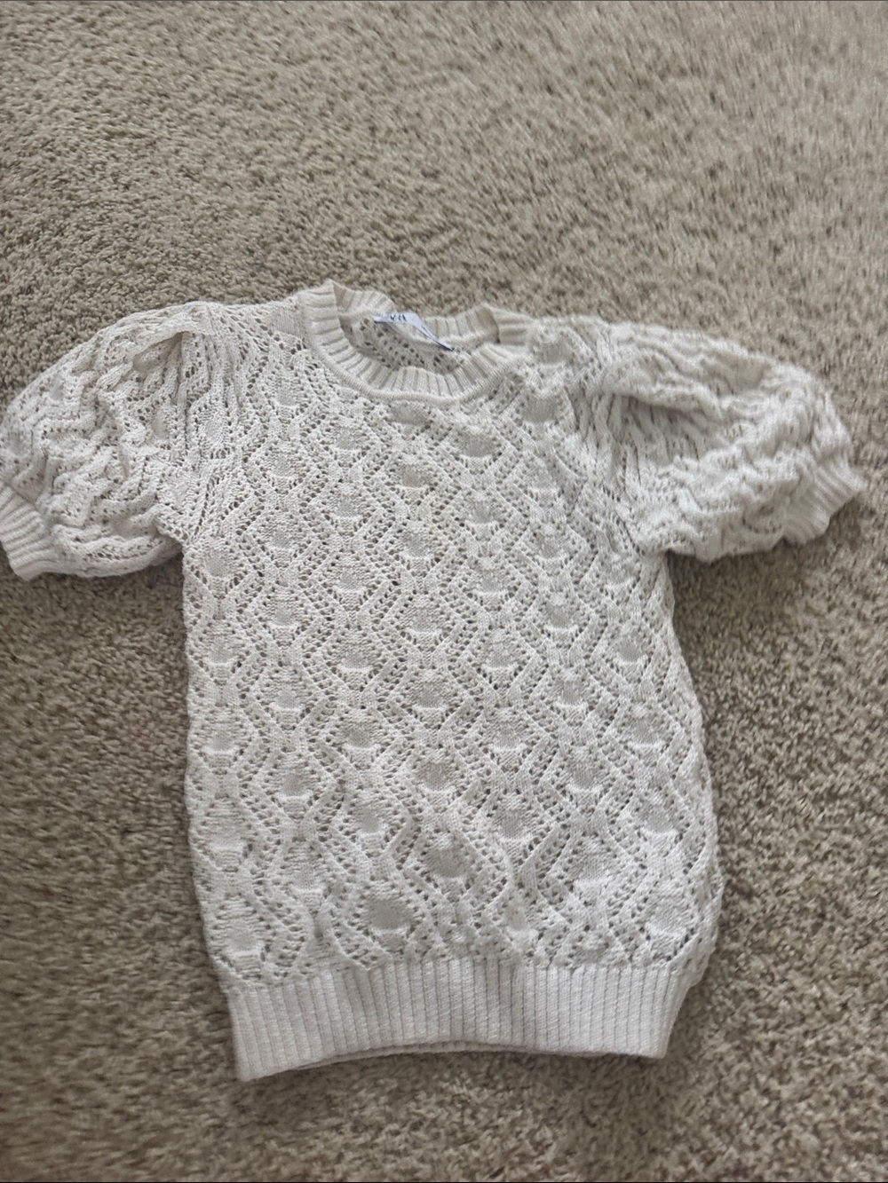Zara knit blouse